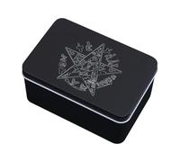 Tarot Card Holster Holder-Tarot Card Holder-Iron Tarot Organizer Box | Portable Tarot Tarot Protective Cover, Tarot Card Case Holder for Board Game Cards, b, Se référer au descriptif, Refer to