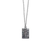 Tarot Card Necklace Fortune Mythical Future Chain Occult Wicca Psychic Cards Silver Magic Jewellery Death Sun Hermit Spiritual Spirits (The High Priestess)