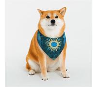 Tarot Card Pet Scarf Stylish Triangle Bid Scarf Bandana Pet Accessory,Washable Pet Kerchief for Girl Boy Dogs or Cats Medium