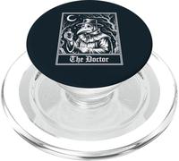 Tarot Card Plague Doctor PopSockets PopGrip for MagSafe