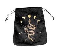 Tarot Card Pouch,Durable Tarot Card Velvet Storage Bag Reusable Dice