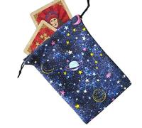 Tarot Card Pouch - Practical Storage Bag for Jewelry and Accessories | Lightweight Case for Oracle Cards, Dice and Jewelry for Psychology Enthusiasts, Friends, Lovers, Families