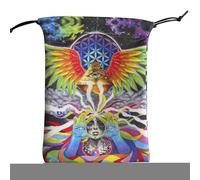 Tarot Card Pouch | Tarot Card Storage Bag Pouches Holder | Dice Deck Packing for Kids Fortune Halloween Home Divination Oracle Storage