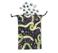 Tarot Card Pouch - Tarot Deck Velvet Holder Bag,Divination Accessories Wrap Organizer for Jewelry Crystal Dice Trinket Deck Beginners Adults Divination Enthusiasts