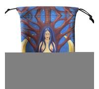 Tarot Card Pouch - Tarot Rune Bags,Jewelry Dice Packing for Divination Beginners Deck Fortune Halloween Kids Oracle