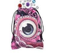 Tarot Card Pouch,Tarot Storage Pouch Dice Holder | Protective Wrap Organizer Divination Accessories for Dice Crystal Rune Trinket Enthusiasts Beginners Teens Adults Travel Party
