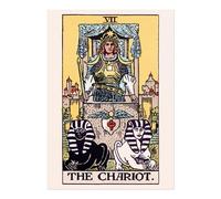 Tarot Card Print: VII The Chariot (Giclée Art Print) 8.3" x 11.7" [A4]