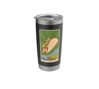 Tarot Card Reader Taco Lover Taco Eater Mexican Food Stainless Steel Insulated Tumbler