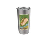 Tarot Card Reader Taco Lover Taco Eater Mexican Food Stainless Steel Insulated Tumbler