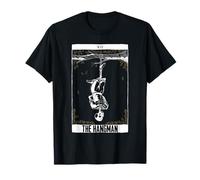 Tarot Card Reading Cartomancy Hanged Man Occult Goth Pagan T-Shirt