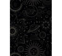 Tarot Card Reading Journal & Guide (Large 8.5x11, Hardcover): 3-Card Spread (No Title on Cover)