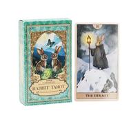 Tarot Card Set, Interactive Board Game, 3 Inch Cards with Creative Design, Paper Card Game with Smooth Surface, Family Game with Artistic Flair, Leisure Activity for Men, Youth