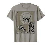 Tarot Card Shirt The Gamer Tarot Card Mystic Gaming Skeleton T-Shirt