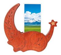 Tarot Card Stand Wooden Cat Shape Office Desk Decoration