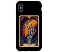 Tarot Card Tee, Taco Tuesday artwork, Funny Men or Women's Case for iPhone X/XS