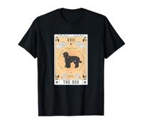 Tarot Card The Dog Afghan Hound Celestial Space Galaxy Value Graphic T-Shirt