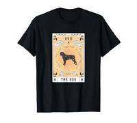 Tarot Card The Dog English Mastiff Celestial Space Galaxy Value Graphic T-Shirt