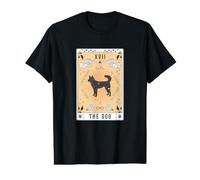 Tarot Card The Dog Kai Ken Celestial Space Galaxy Value Graphic T-Shirt