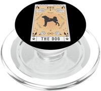 Tarot Card The Dog Kangal Celestial Space Galaxy PopSockets PopGrip for MagSafe
