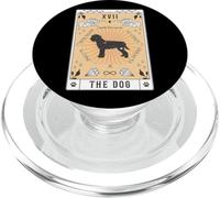 Tarot Card The Dog Lagotto Romagnolo Celestial Space Galaxy PopSockets PopGrip for MagSafe