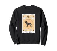 Tarot Card The Dog Lagotto Romagnolo Celestial Space Galaxy Sweatshirt