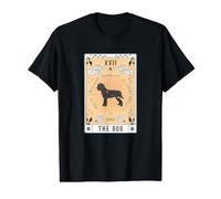 Tarot Card The Dog Lagotto Romagnolo Celestial Space Galaxy Value Graphic T-Shirt