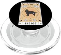 Tarot Card The Dog Norfolk Spaniel Celestial Space Galaxy PopSockets PopGrip for MagSafe
