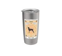 Tarot Card The Dog Old Danish Pointer Celestial Space Galaxy Stainless Steel Insulated Tumbler