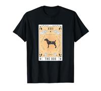 Tarot Card The Dog Parson Russell Terrier Celestial Galaxy Value Graphic T-Shirt