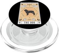 Tarot Card The Dog Pyrenean Shepherd Celestial Space Galaxy PopSockets PopGrip for MagSafe