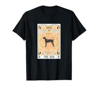 Tarot Card The Dog Rajapalayam Celestial Space Galaxy Value Graphic T-Shirt
