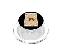 Tarot Card The Dog Taigan Celestial Space Galaxy PopSockets PopGrip for MagSafe