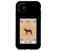 Tarot Card The Dog Tamaskan Celestial Space Galaxy Case for iPhone 11