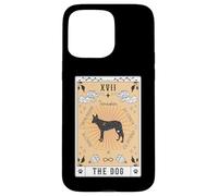 Tarot Card The Dog Tamaskan Celestial Space Galaxy Case for iPhone 15 Pro Max