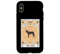 Tarot Card The Dog Tamaskan Celestial Space Galaxy Case for iPhone X/XS