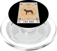 Tarot Card The Dog Tamaskan Celestial Space Galaxy PopSockets PopGrip for MagSafe