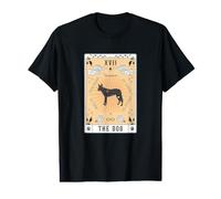 Tarot Card The Dog Tamaskan Celestial Space Galaxy Value Graphic T-Shirt