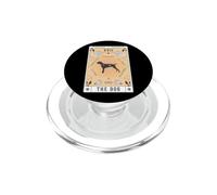 Tarot Card The Dog Weimeraner Celestial Space Galaxy PopSockets PopGrip for MagSafe