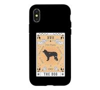 Tarot Card The Dog Welsh Sheepdog Celestial Space Galaxy Case for iPhone X/XS