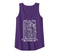 Tarot Card The Fool Occult Vintage Tank Top