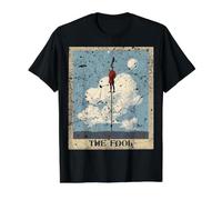 Tarot Card The Fool Value Graphic T-Shirt, Men, Black, S