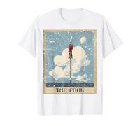 Tarot Card The Fool Value Graphic T-Shirt, Men, White, S