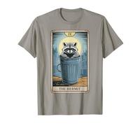 Tarot Card The Hermit Raccoon T-Shirt