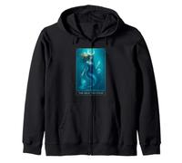 Tarot Card The High Priestess Mermaid Zip Hoodie