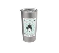 Tarot Card The Mom Libra Zodiac Birthday Celestial Stainless Steel Insulated Tumbler