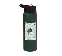 Tarot Card The Mom Libra Zodiac Birthday Celestial Stainless Steel Insulated Water Bottle