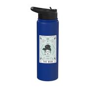 Tarot Card The Mom Libra Zodiac Birthday Celestial Stainless Steel Insulated Water Bottle
