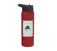 Tarot Card The Mom Libra Zodiac Birthday Celestial Stainless Steel Insulated Water Bottle