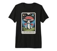 Tarot Card The Mushroom Amanita Muscaria Fly Agaric Mushroom Premium T-Shirt
