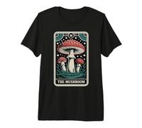 Tarot Card The Mushroom Amanita Muscaria Fly Agaric Mushroom Premium T-Shirt